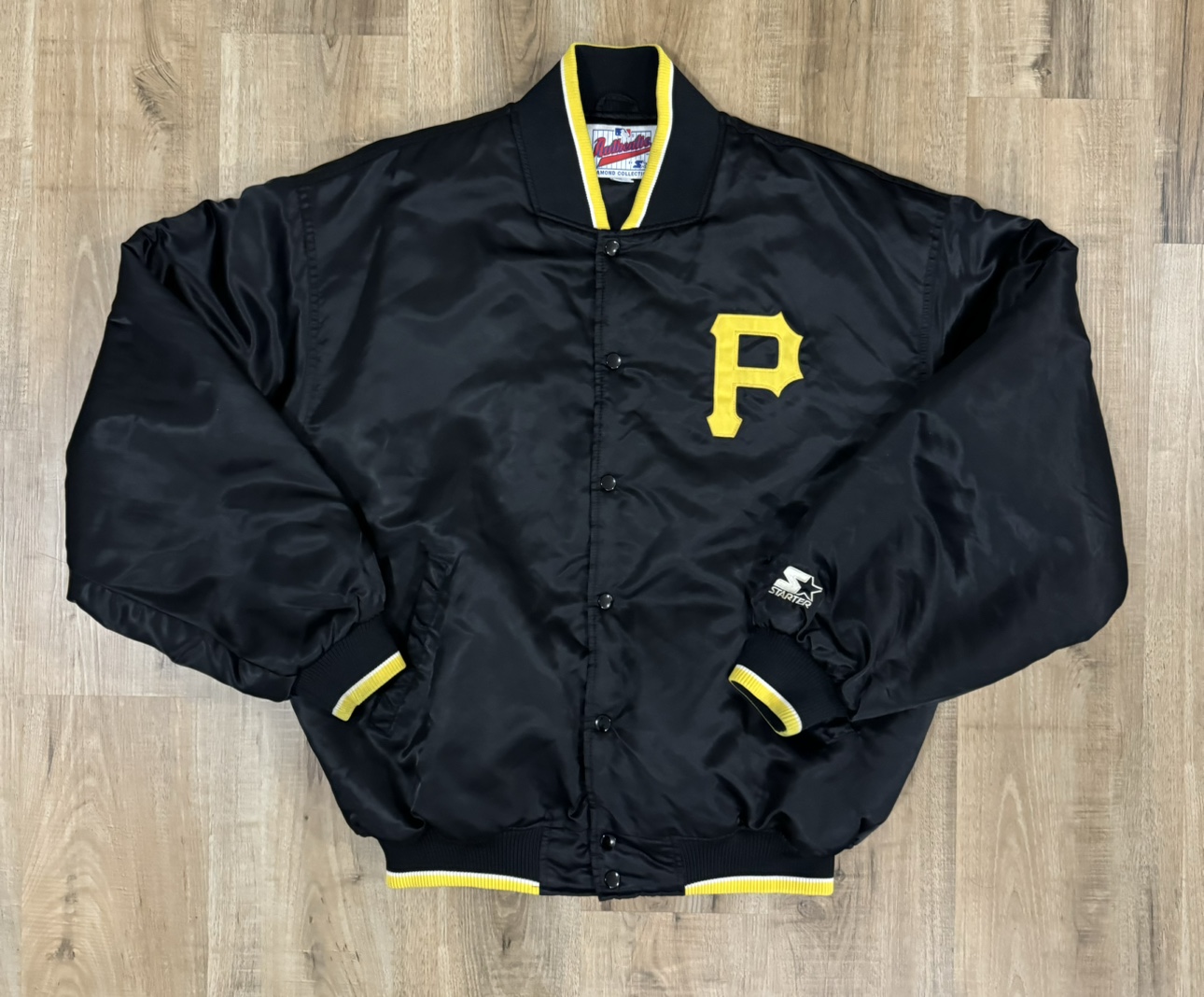 Vintage Pittsburgh Pirates Starter Bomber Jacket - photo 5
