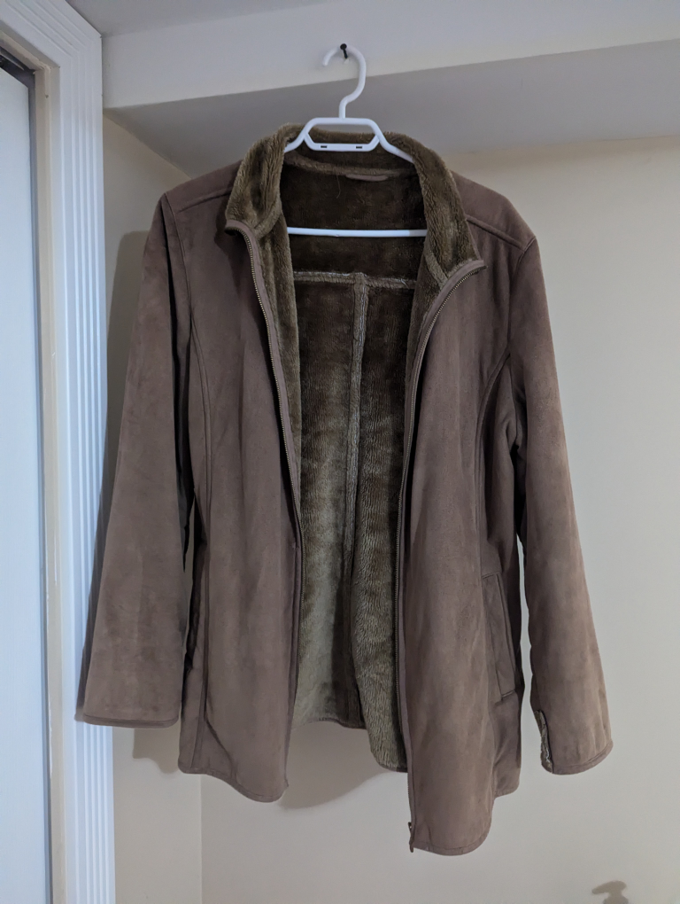 Brown Suede Jacket