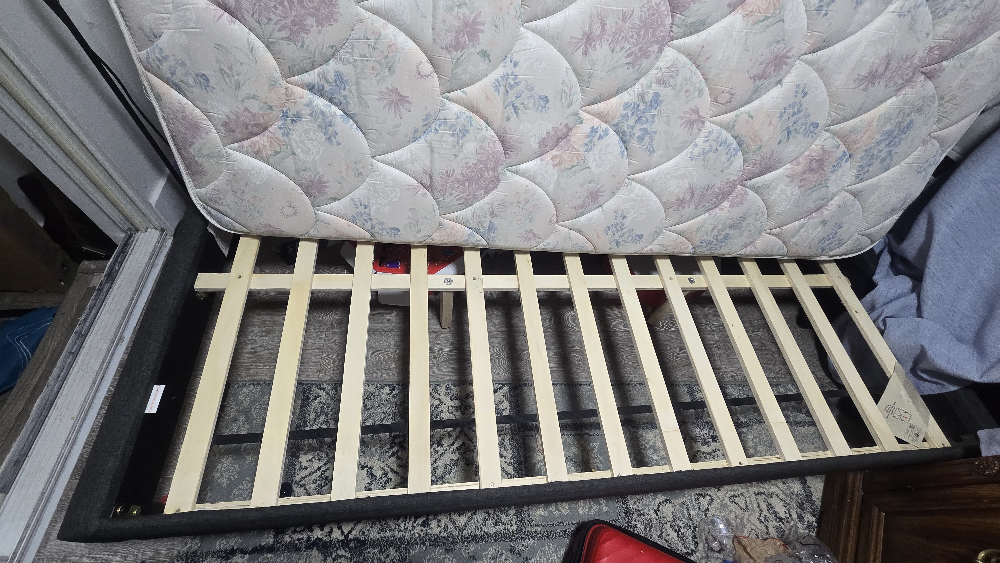 Twin Bed Frame with Mattress - photo 3