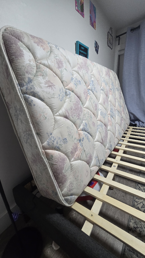 Twin Bed Frame with Mattress - photo 4