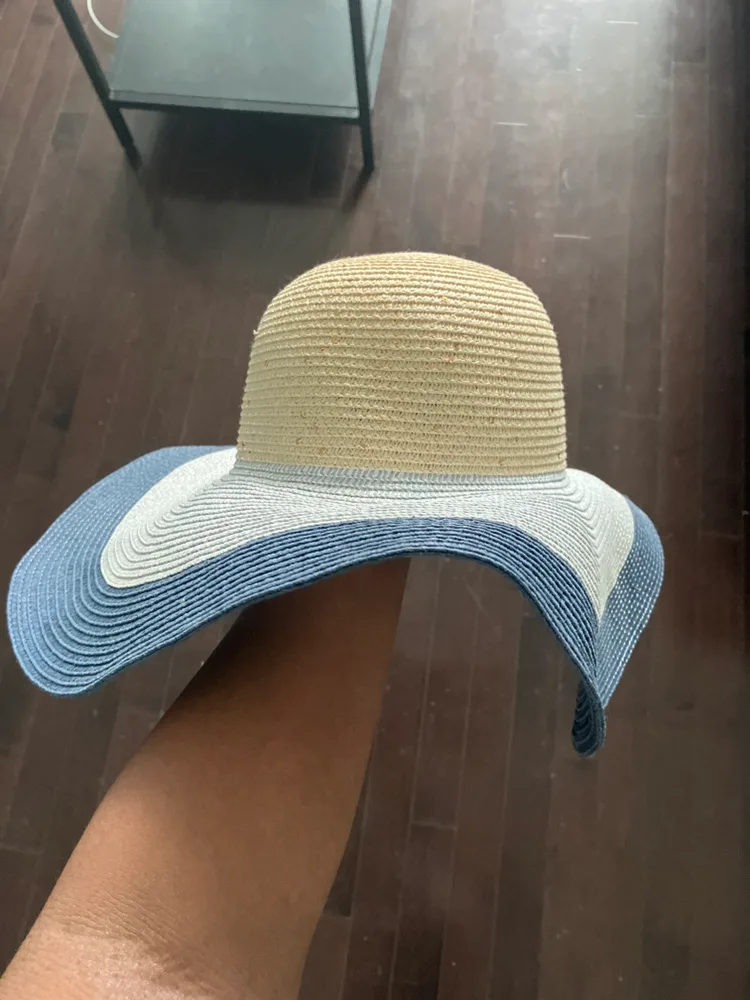 Blue and White Sunhat thumbnail