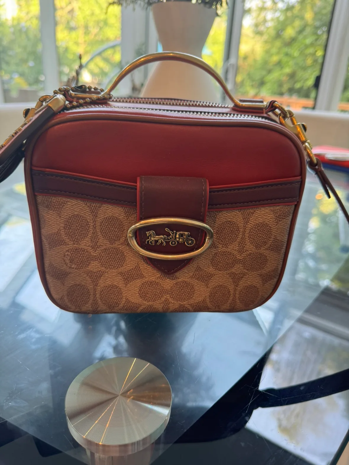 Coach Signature Small Camera Bag thumbnail
