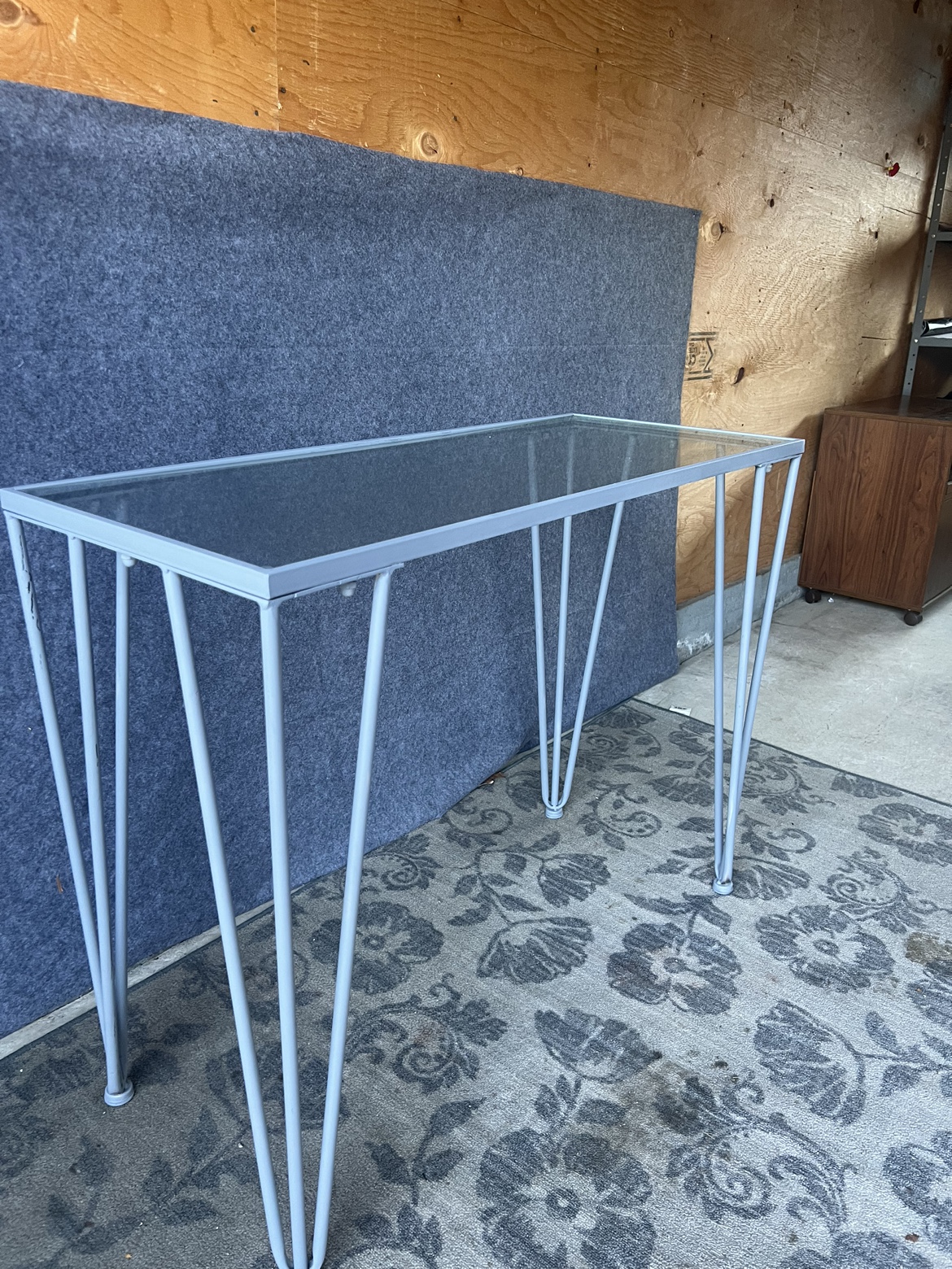 Grey Entry Console Table - photo 3