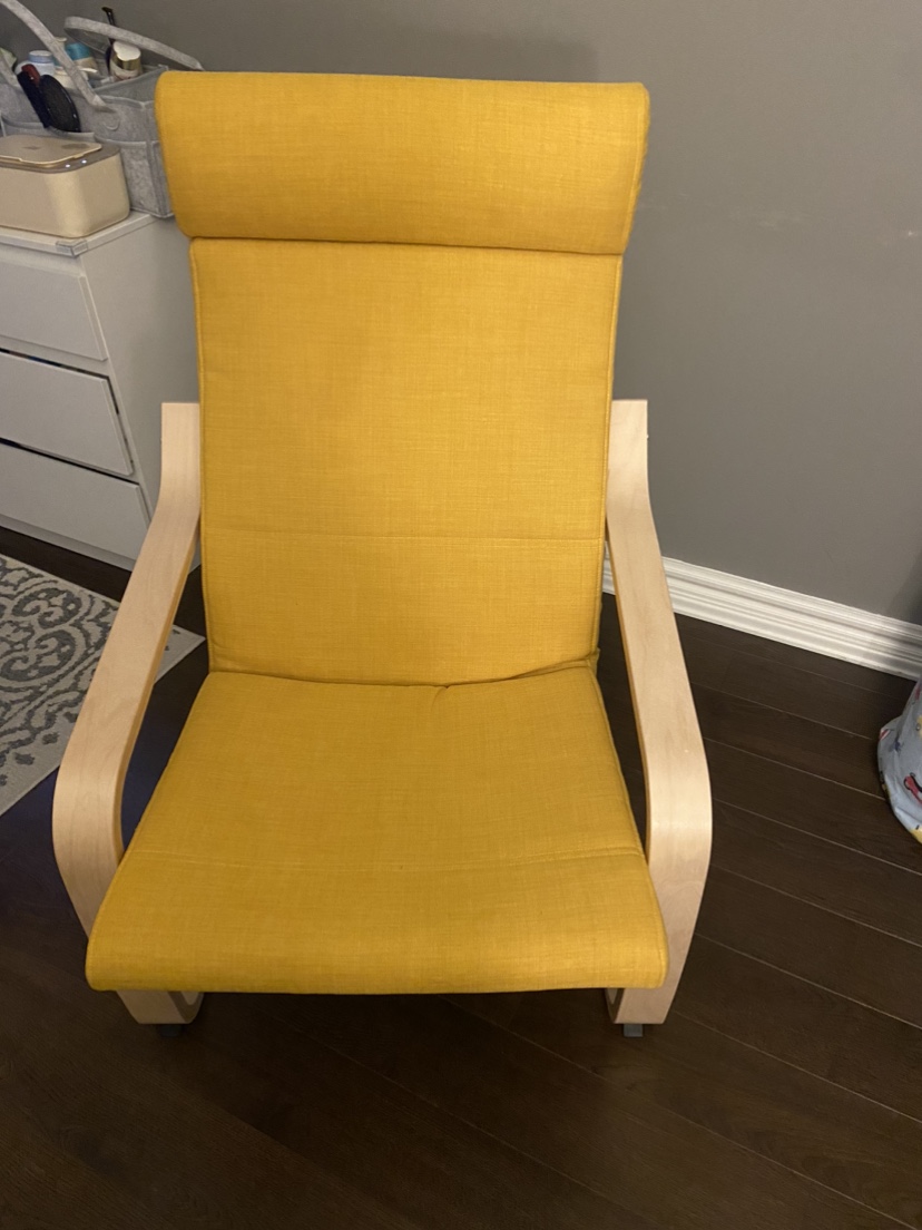 Ikea - Comfy Yellow lounge  chair