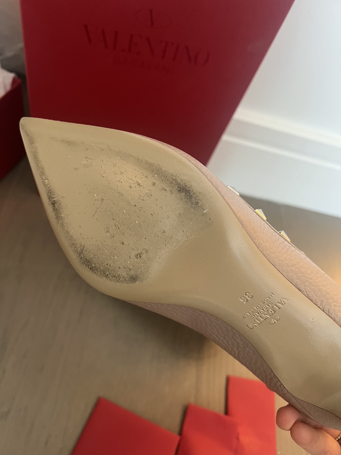 Valentino rockstud Kitten Heels - photo 3