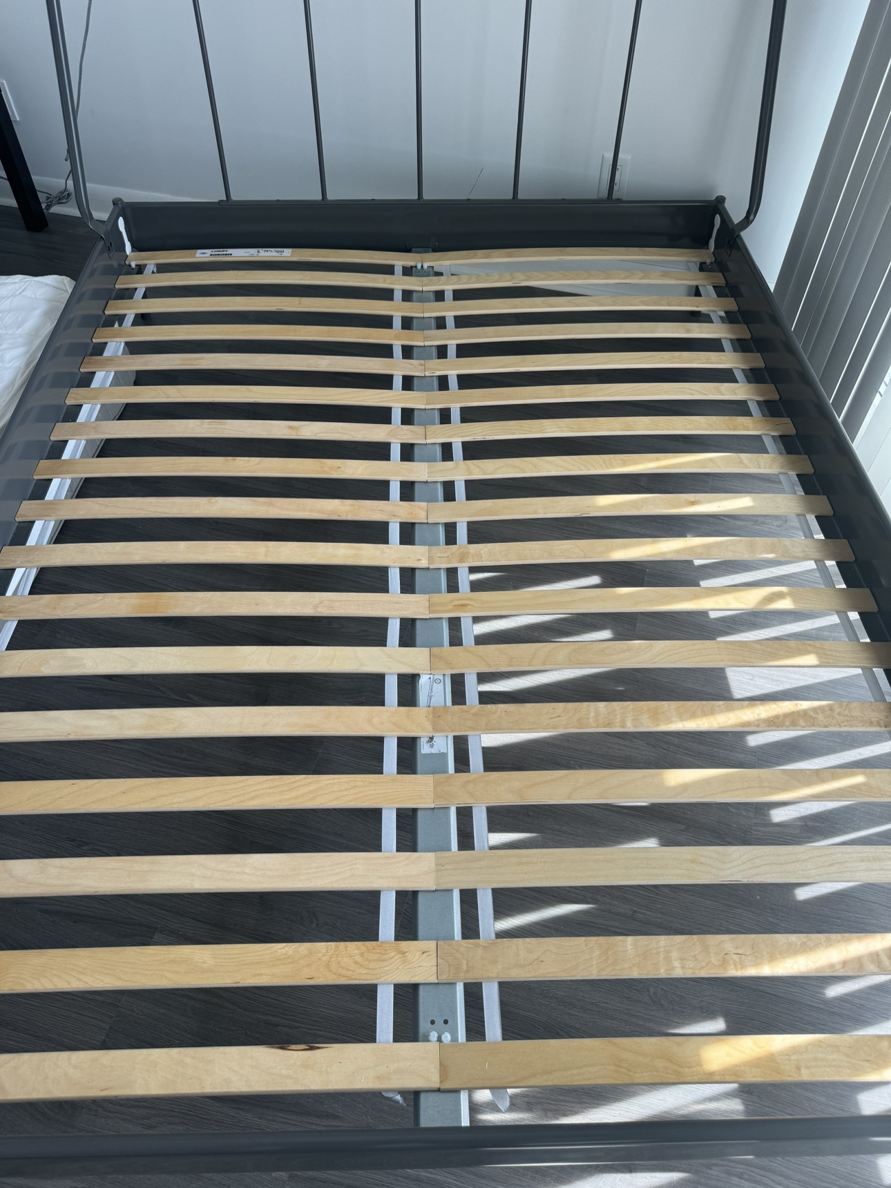 IKEA Queen Sized Bed Frame and Slatted Base