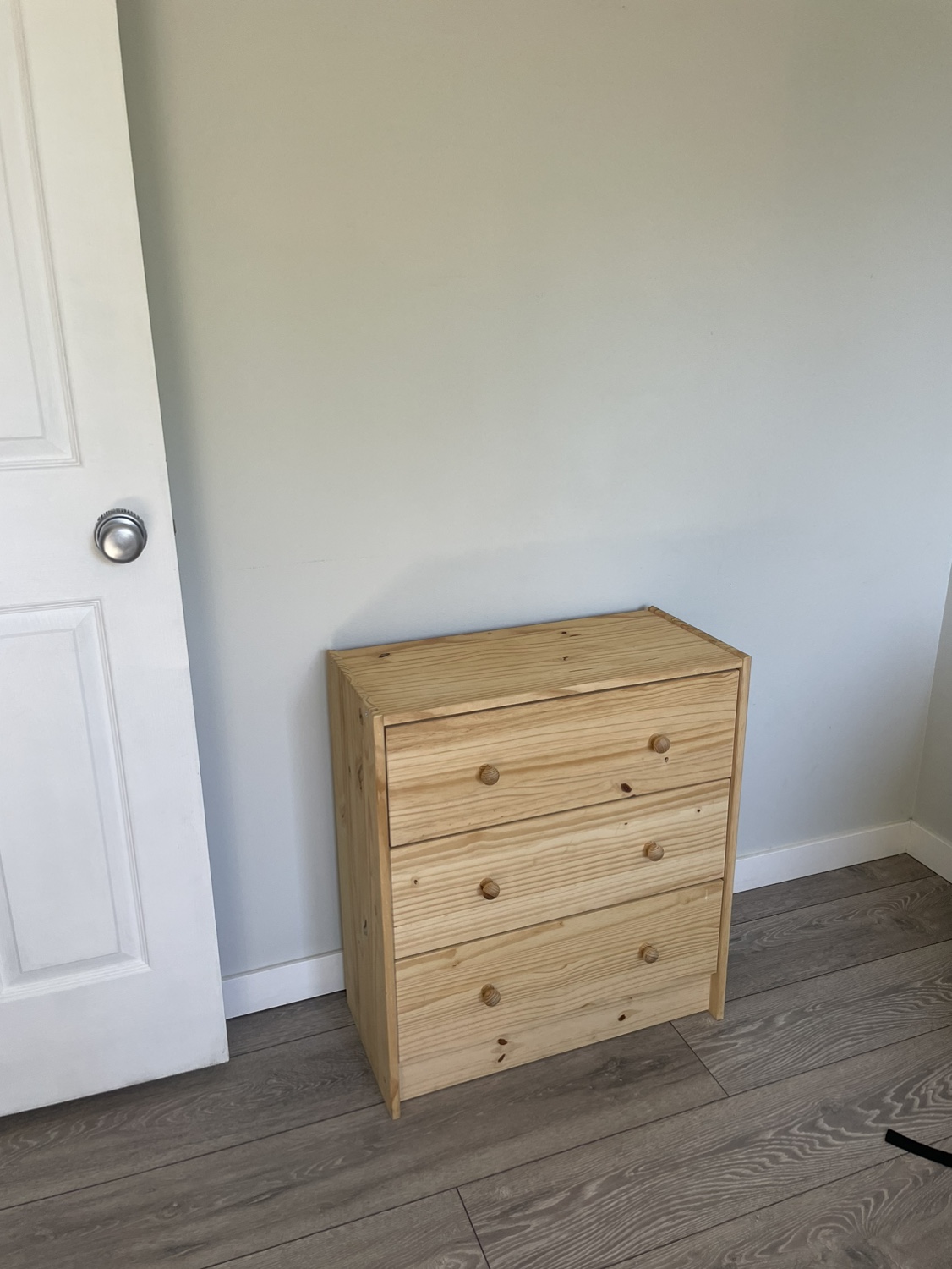 Pine Three Drawer Chest