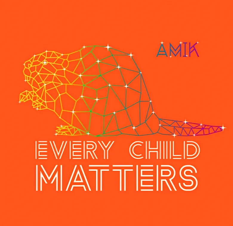 Orange Shirt Day AMIK/Beaver T-Shirt #M thumbnail