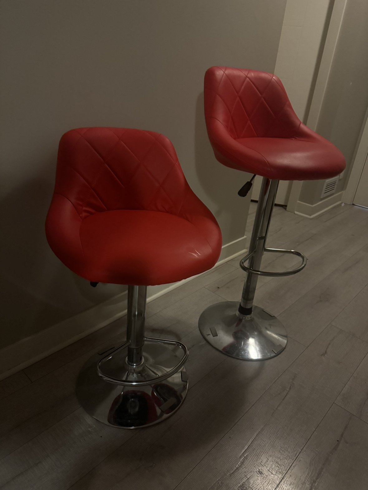 Red Bar Stools