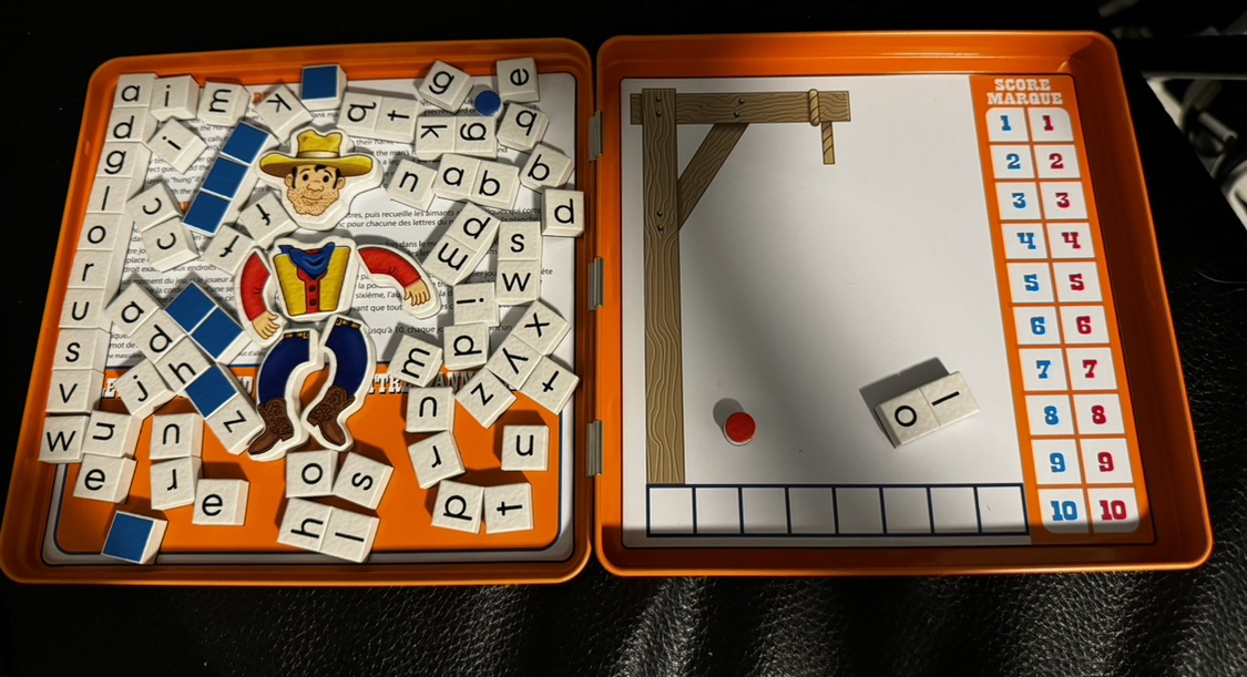 #Freecycle Take 'N Play Hangman Le Pendue Magnetic Game - photo 2