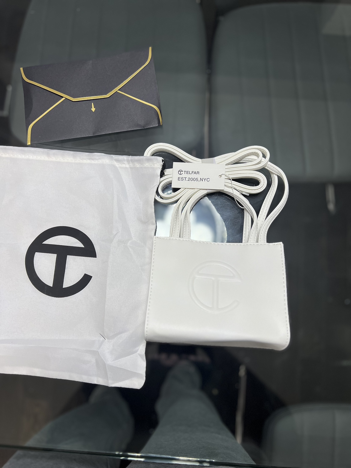 *BRAND NEW* Telfar Medium Shopping Bag (White)