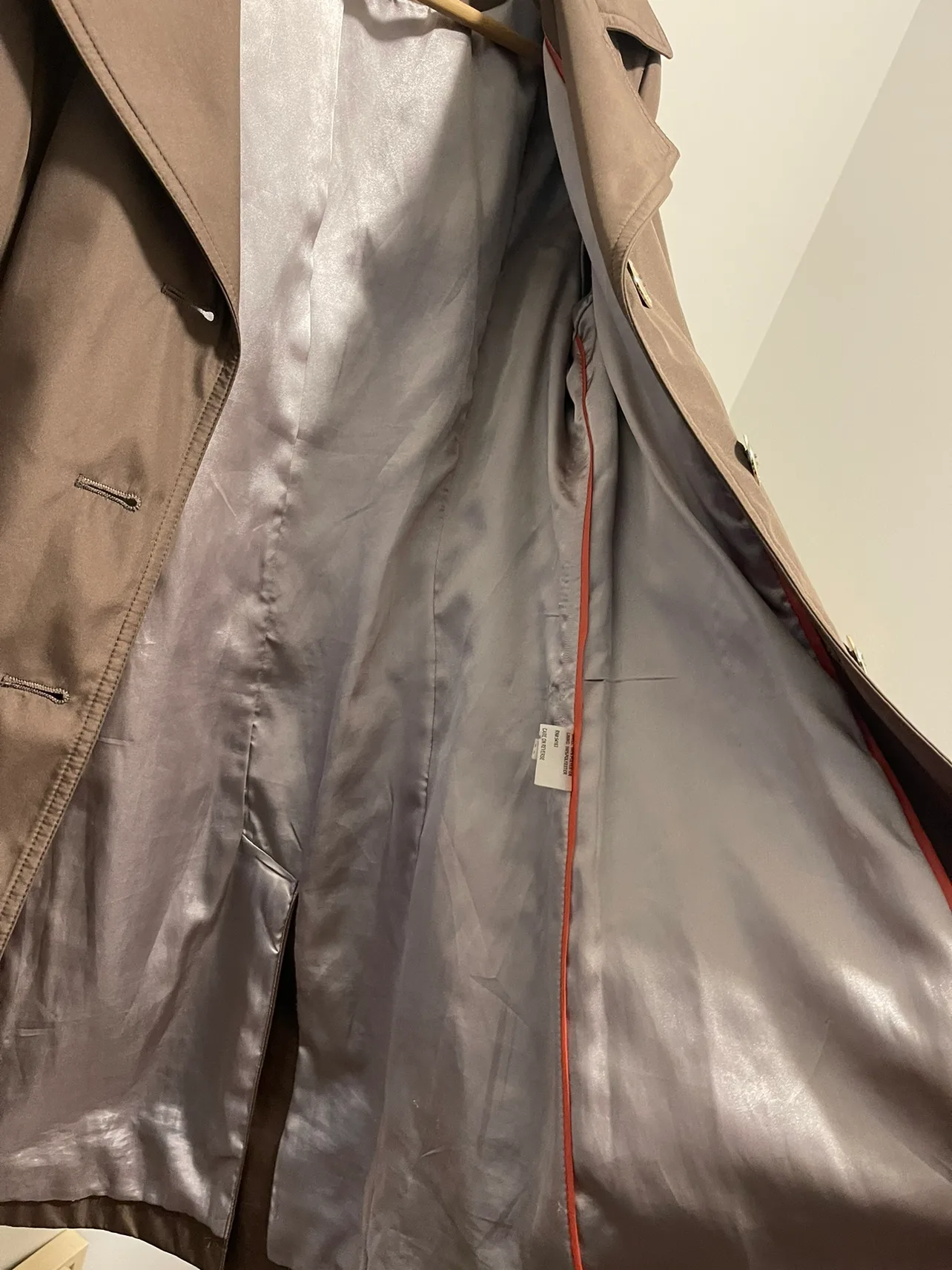 Calvin Klein Brown Trench Coat image indicator(7)