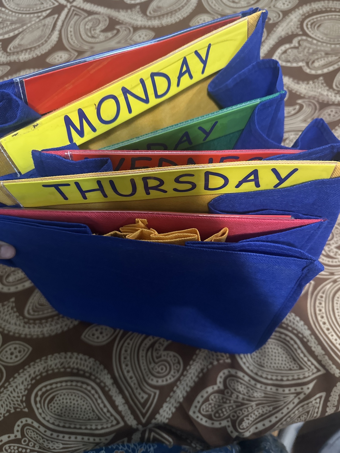 Days of the Week Hanging Organizer - photo 4
