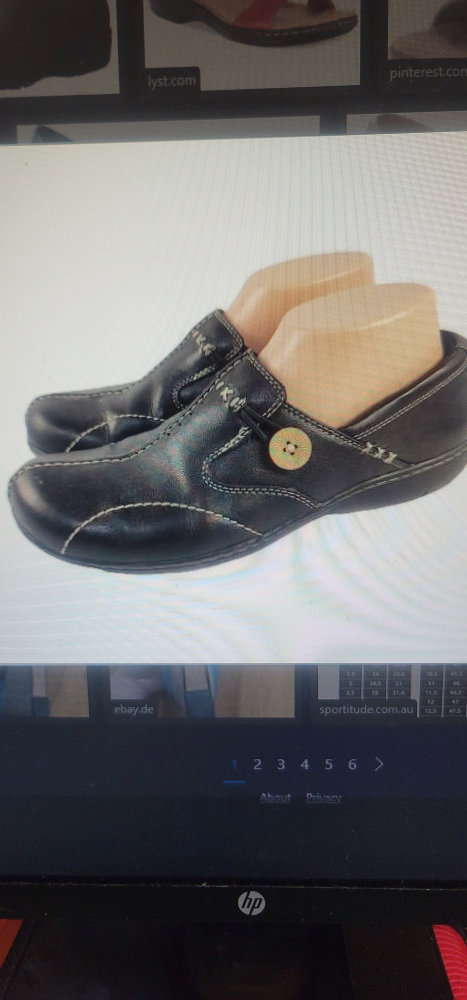 CLARK'S Women's Black Leather Shoes - photo 3