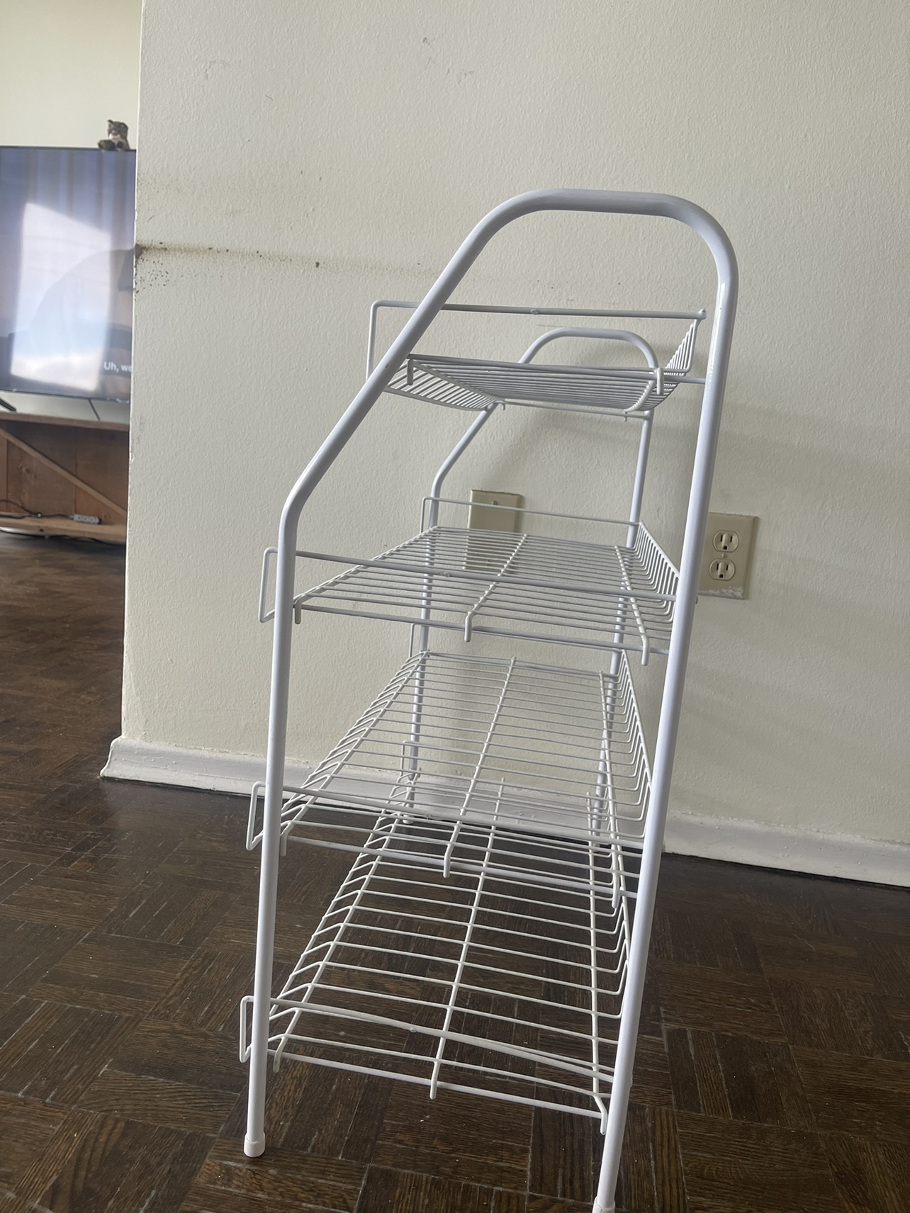 White Shoe Rack - photo 2