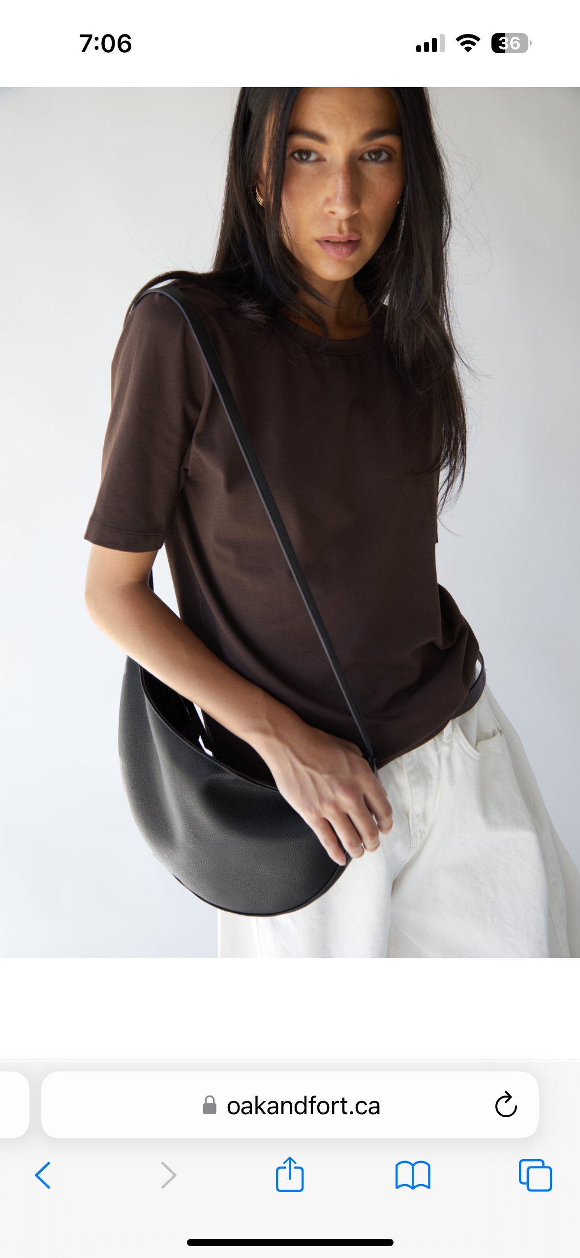 Oak + Fort Vegan Leather Sling Bag - photo 2