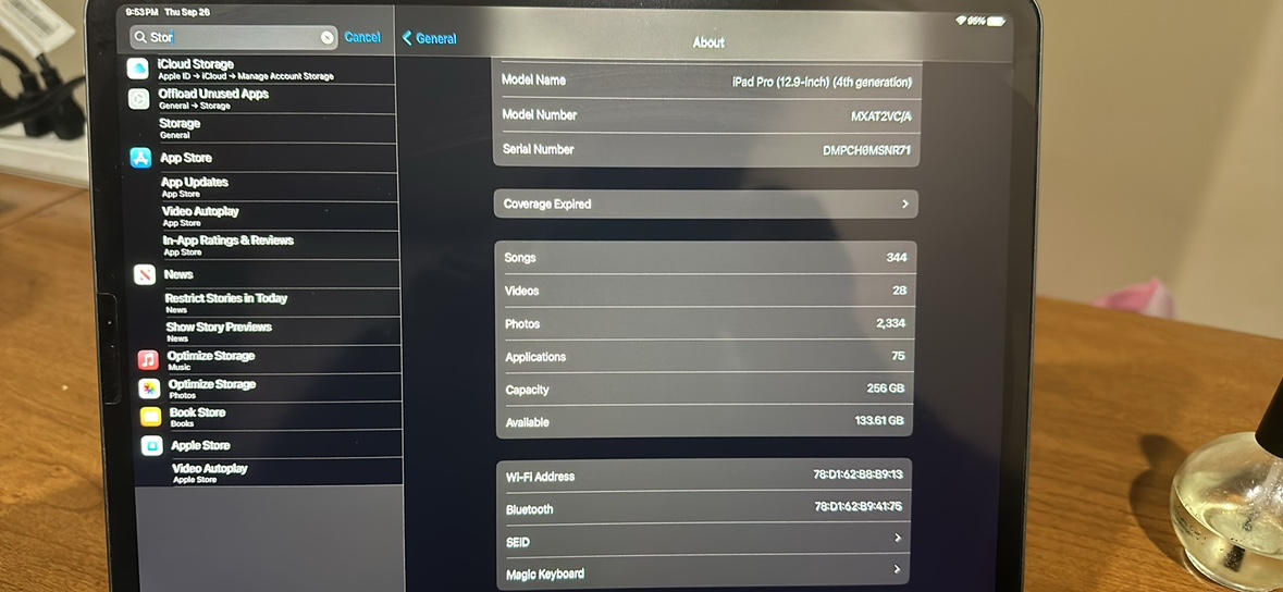iPad Pro (12.9-inch) 4th Gen 256GB Space Grey - photo 4