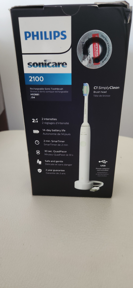 Philips Sonicare 2100 Electric Toothbrush - photo 3