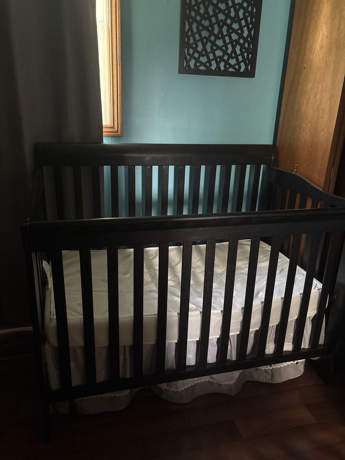 Black Baby Crib