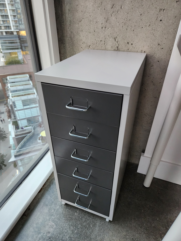 Six Drawer Filing Cabinet