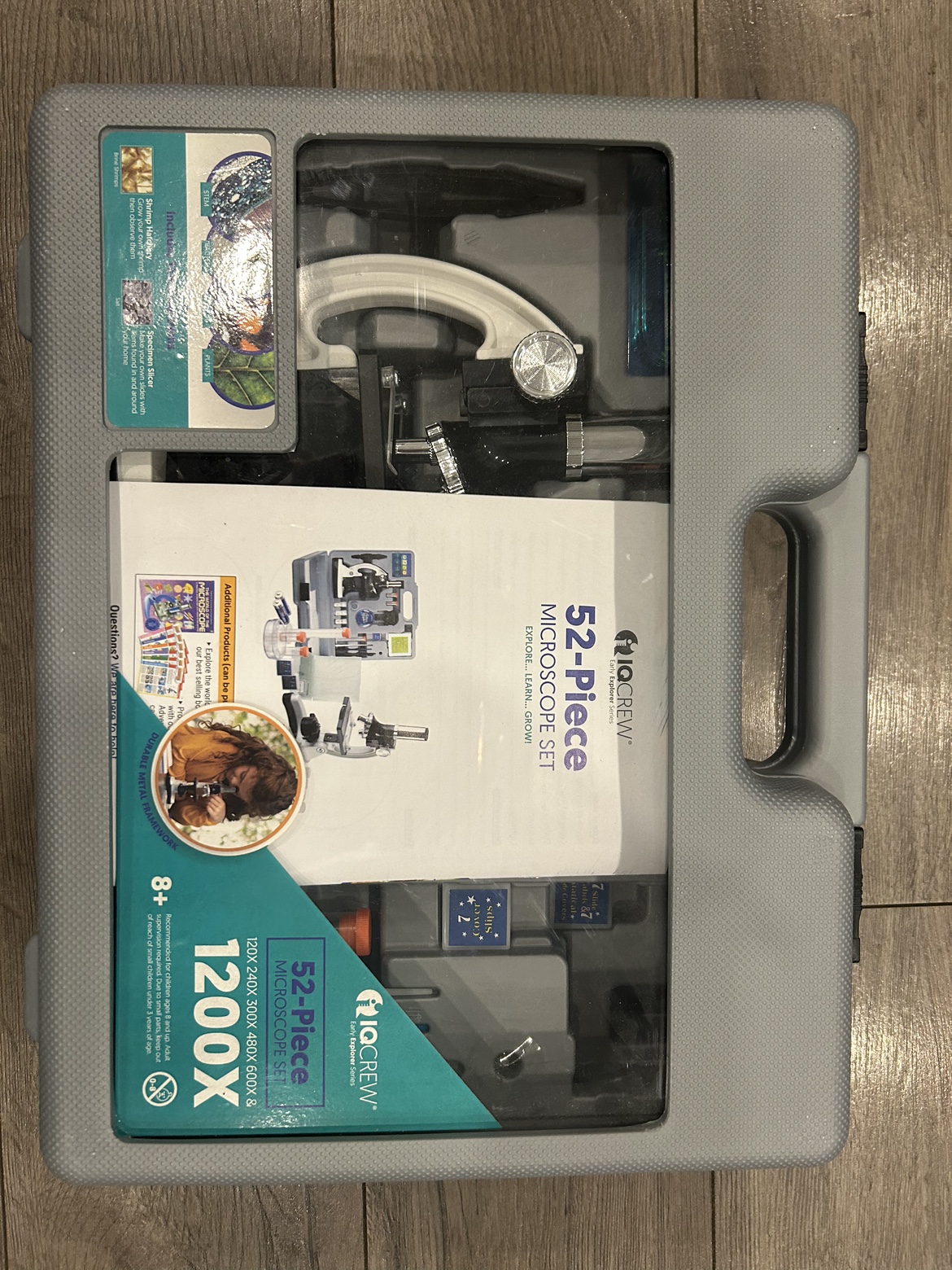 52-Piece Microscope Set