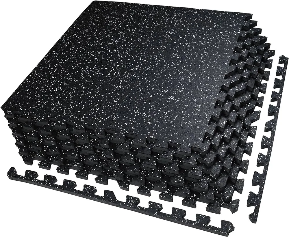 FitFloor Rubber Interlocking Floor gym 27 pieces thumbnail