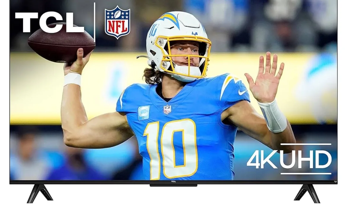 TCL 43" 4K UHD TV damaged thumbnail