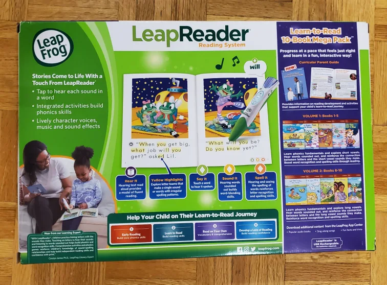 LeapFrog LeapReader 10-Book Mega Pack image indicator(2)