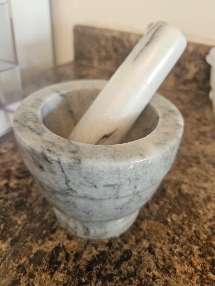Marble Mortar and Pestle thumbnail