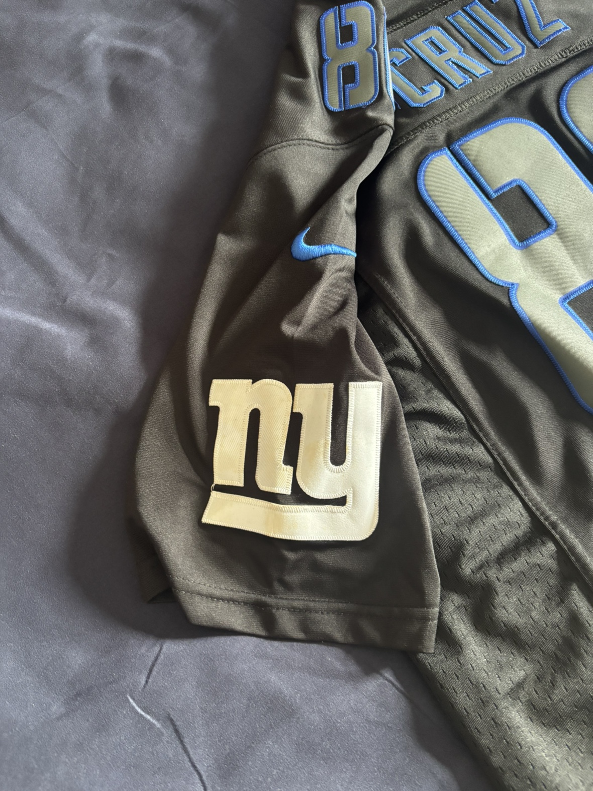 Victor Cruz New York Giants Jersey black - photo 3