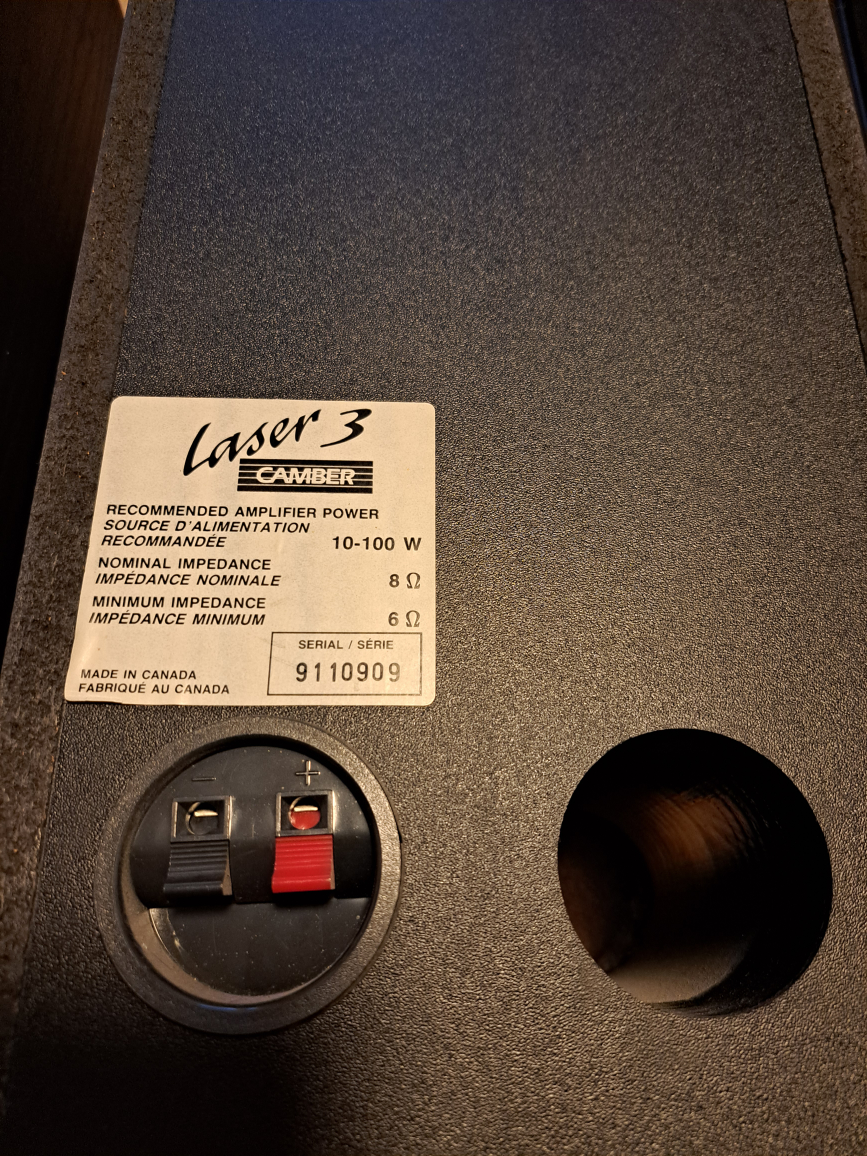 Camber Laser 3 Speakers - photo 2