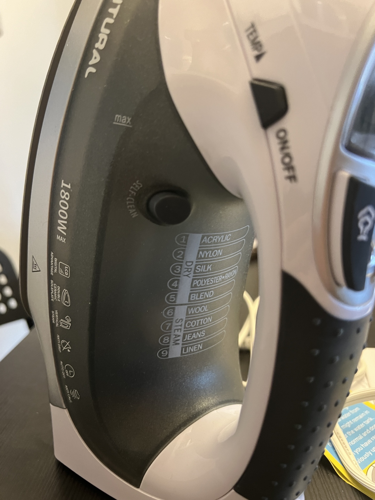 BEAUTURAL Steam Iron - photo 4