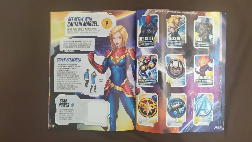 Marvel Album FULL 90 cards for  Sale image indicator(10)