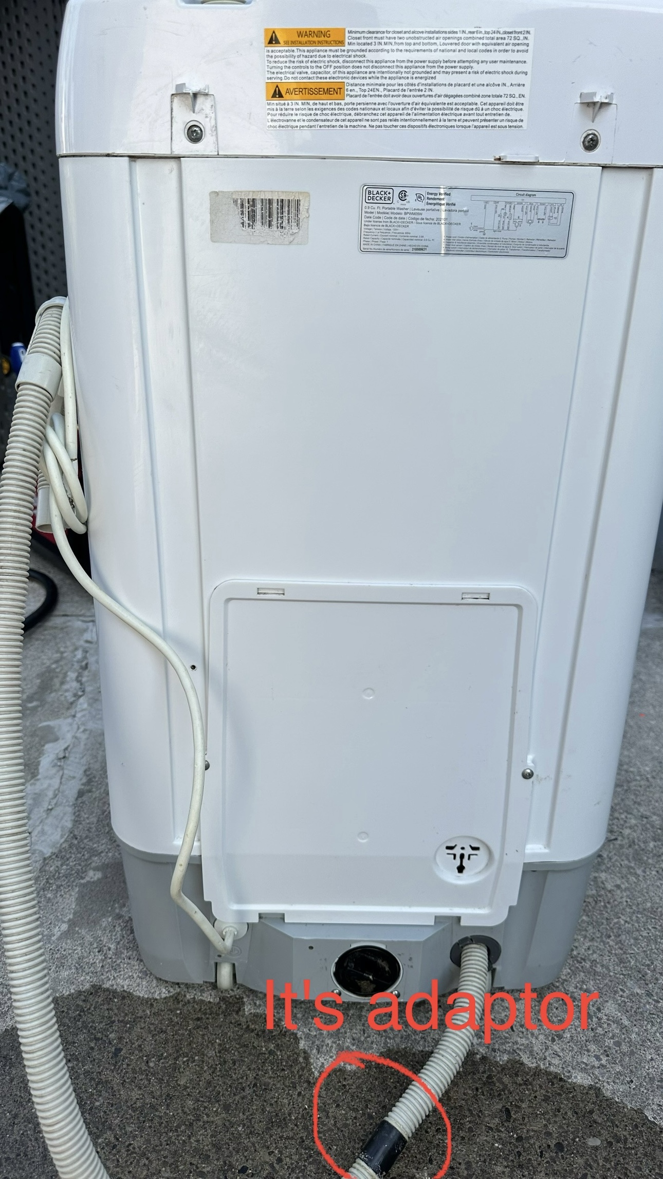 Black and decker Portable Washing - photo 4
