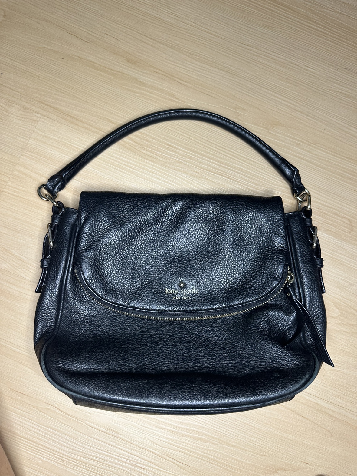 Kate Spade Black Leather Handbag