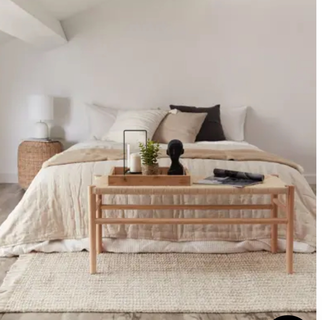 Woven rug- cream - photo 4