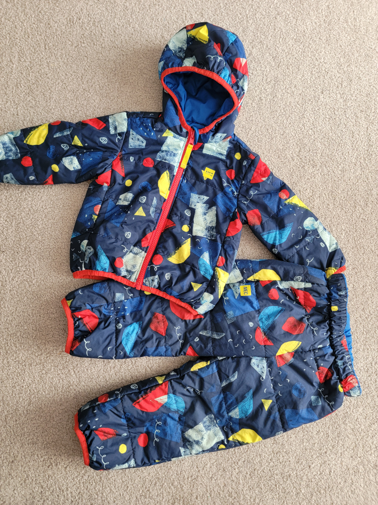 24m MEC Reversible Two piece winter suit