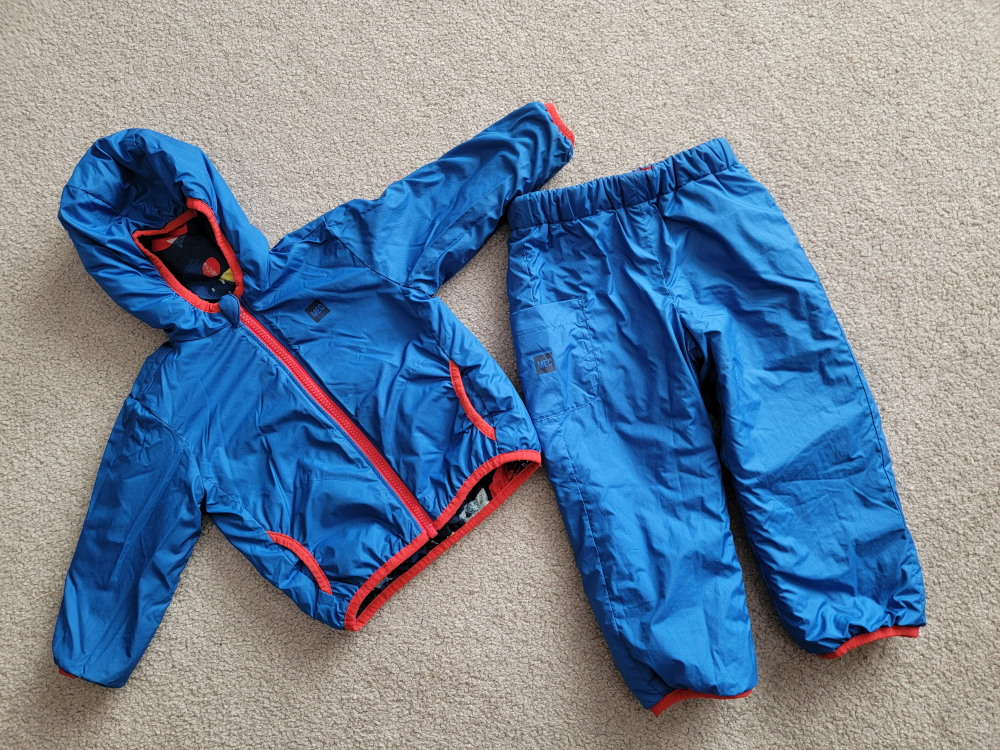 24m MEC Reversible Two piece winter suit - photo 2