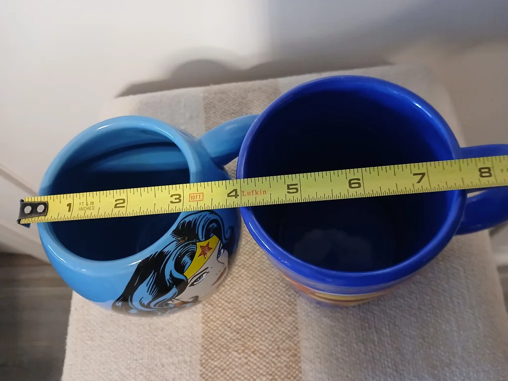 🆕️Wonder Woman, Superman, and Dad Mugs. $6.00 EACH. Firm price. image indicator(3)