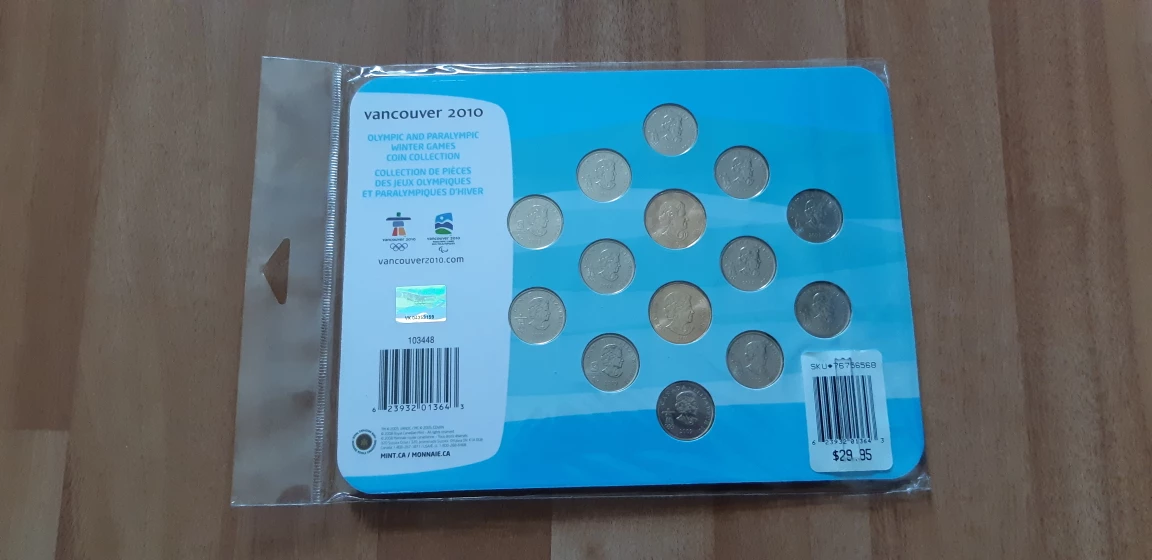 Vancouver 2010 Olympic coins set - photo 4