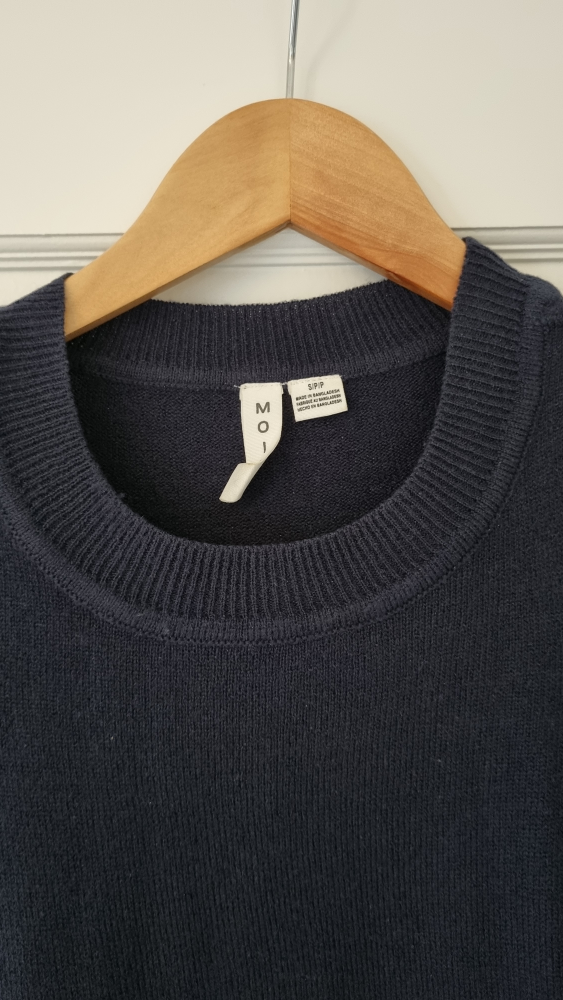 Navy Cold Shoulder Dress - photo 4