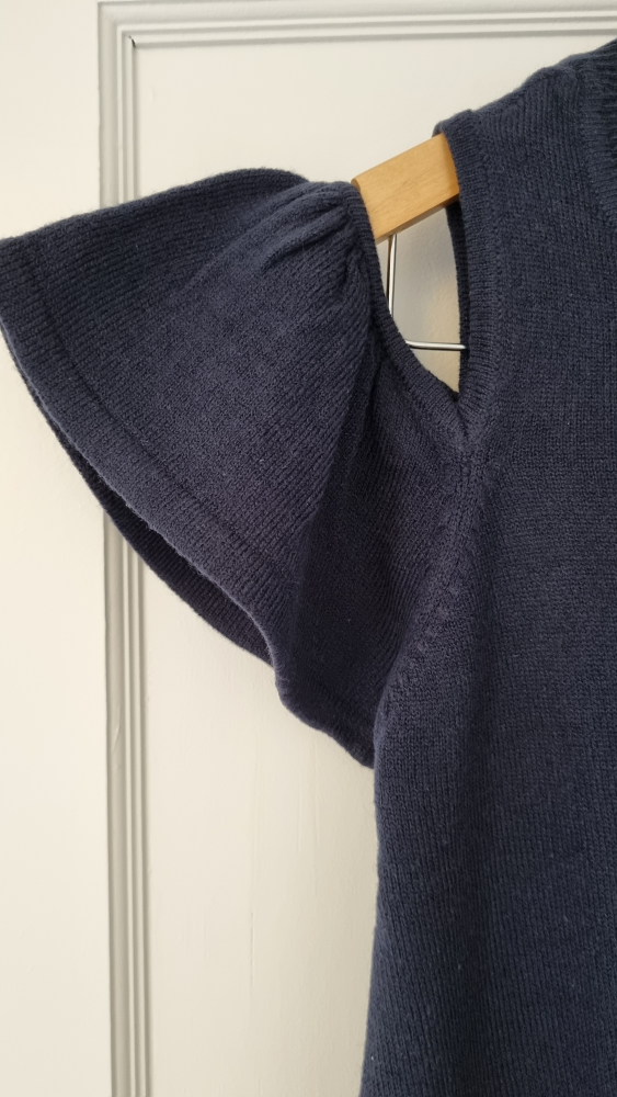 Navy Cold Shoulder Dress - photo 5