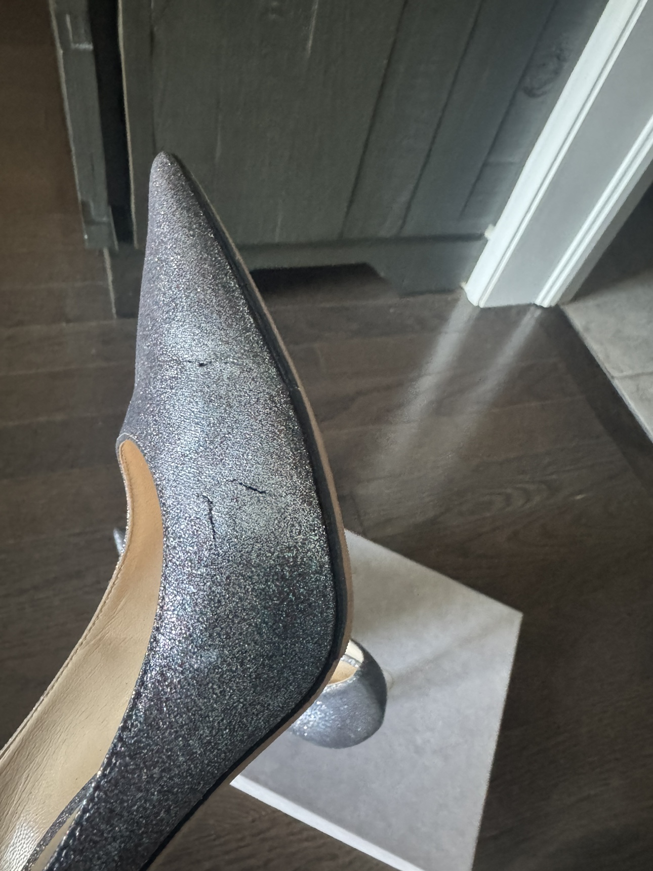 Jimmy Choo Silver Multicoloured Pump - photo 5