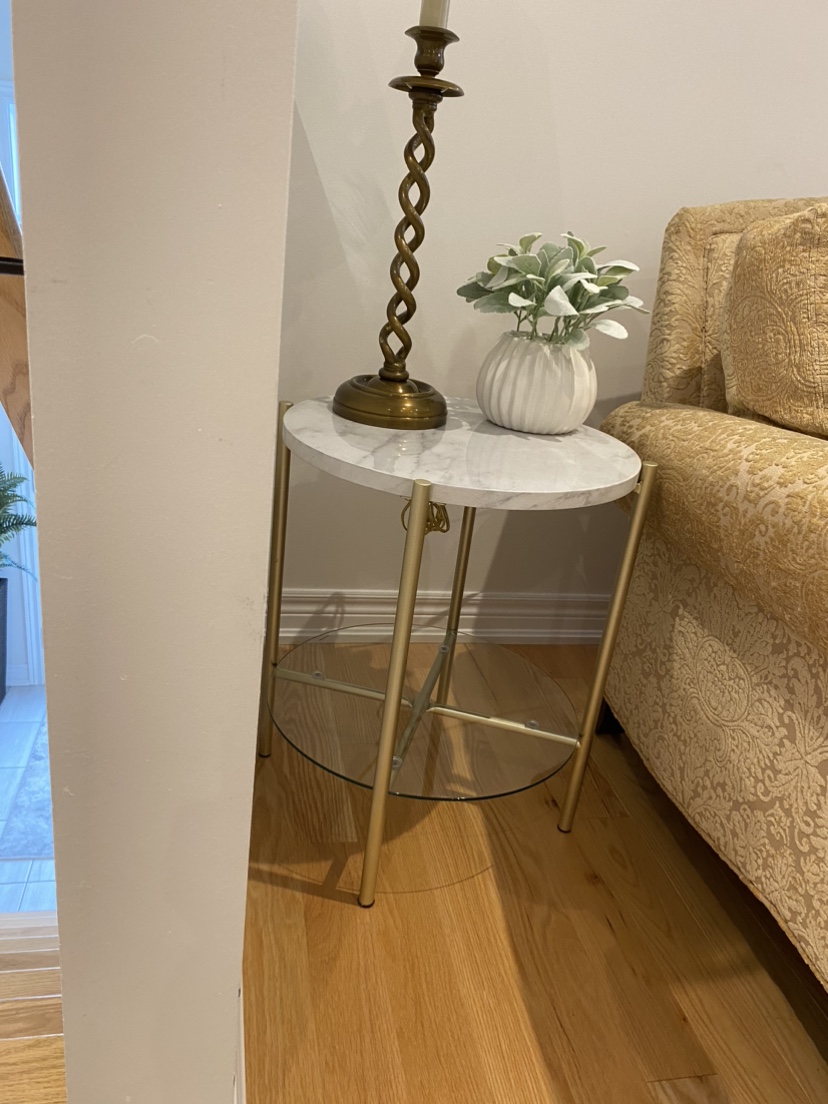 Gold Accent Table
