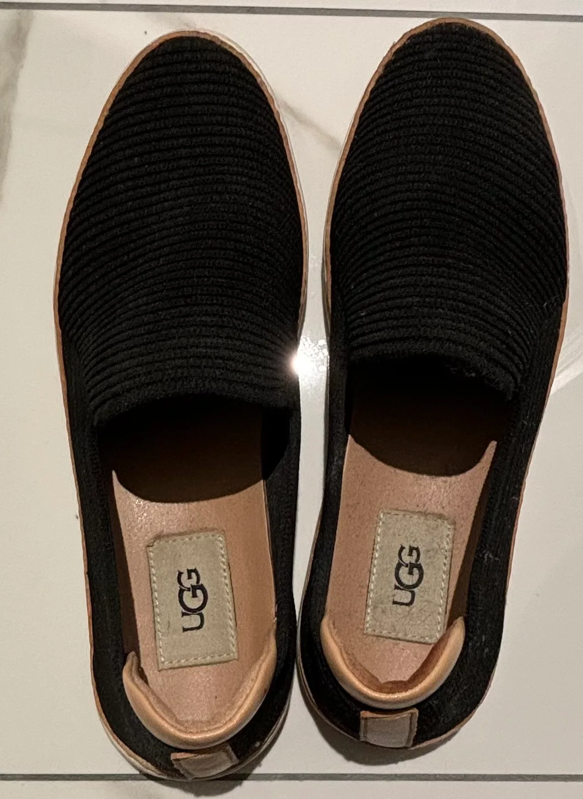 UGG Women's Black Slip-On Shoes thumbnail