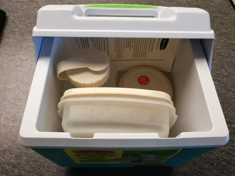 Rubbermaid lunch box cooler set image indicator(6)