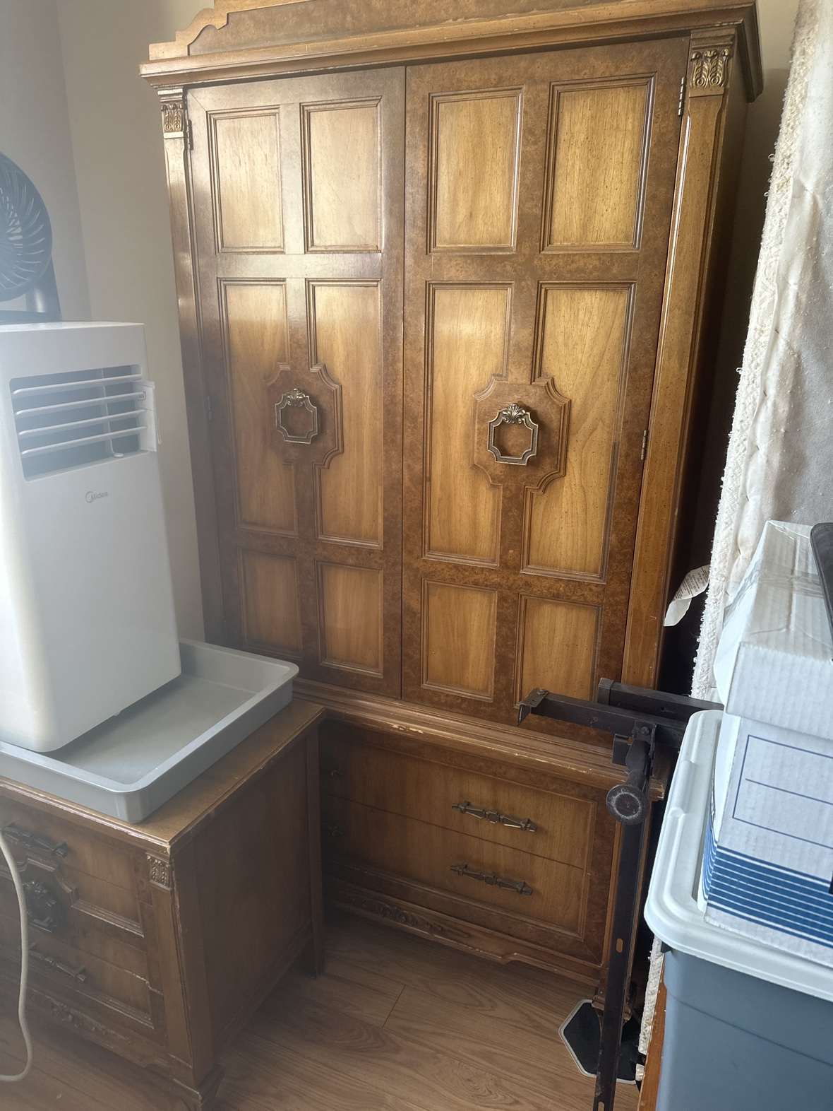 Antique Wooden Dresser set
