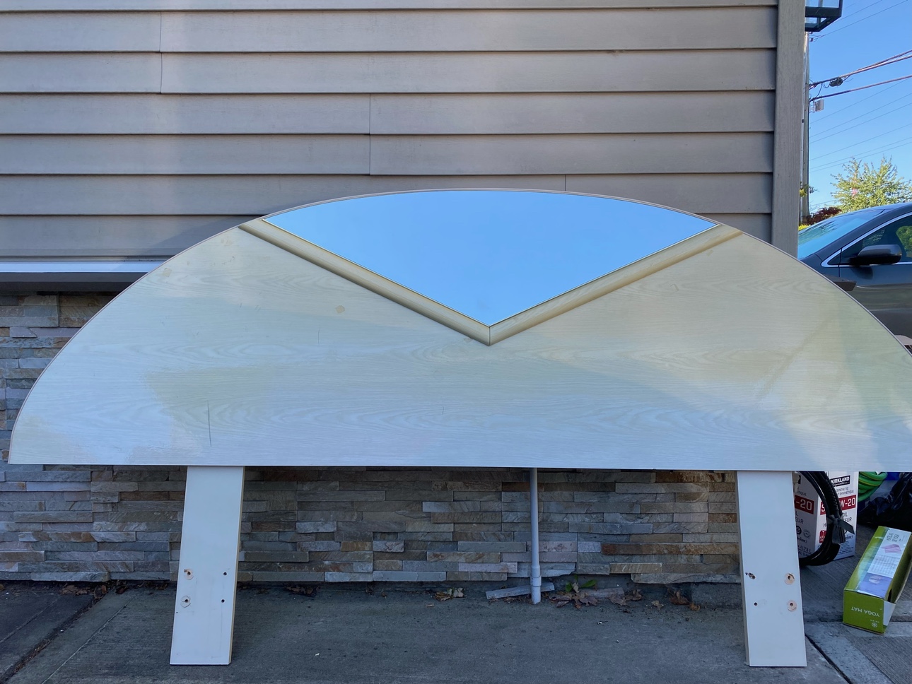 Half-Round Headboard