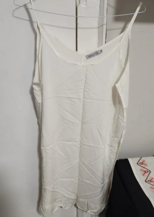 #freecycle Cream Slip Dress thumbnail