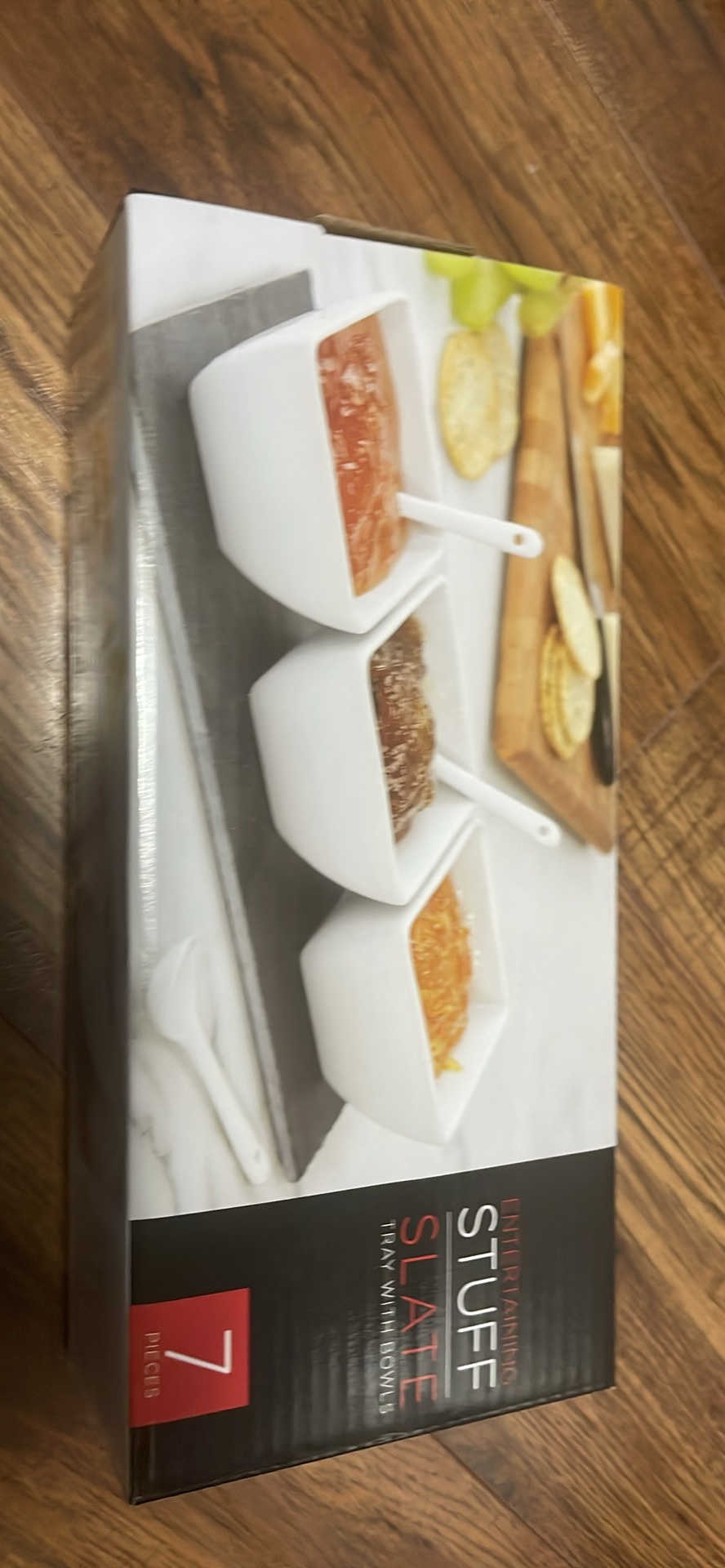 🧡Entertaining Stuff Slate Tray with Bowls